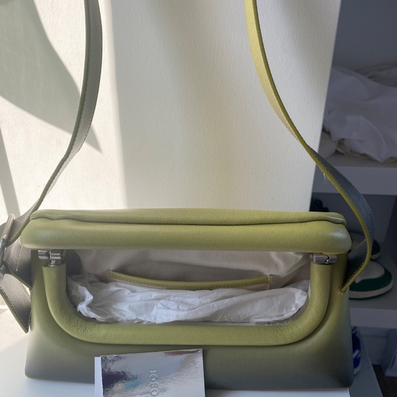 OSOI Green folder brot leather bag - Picture 4 of 9